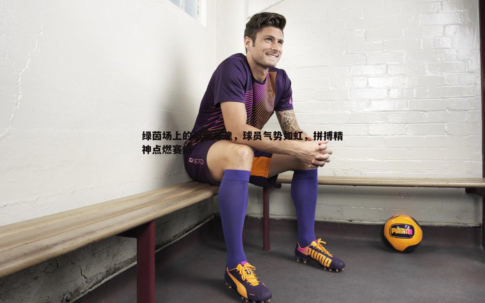 绿茵场上的不屈斗魂，球员气势如虹，拼搏精神点燃赛场